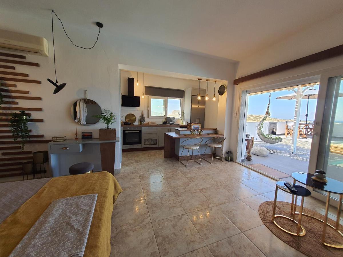 Tramonto Luxury Villa No2 - Breathtaking Sunset View Foinikion Exterior photo